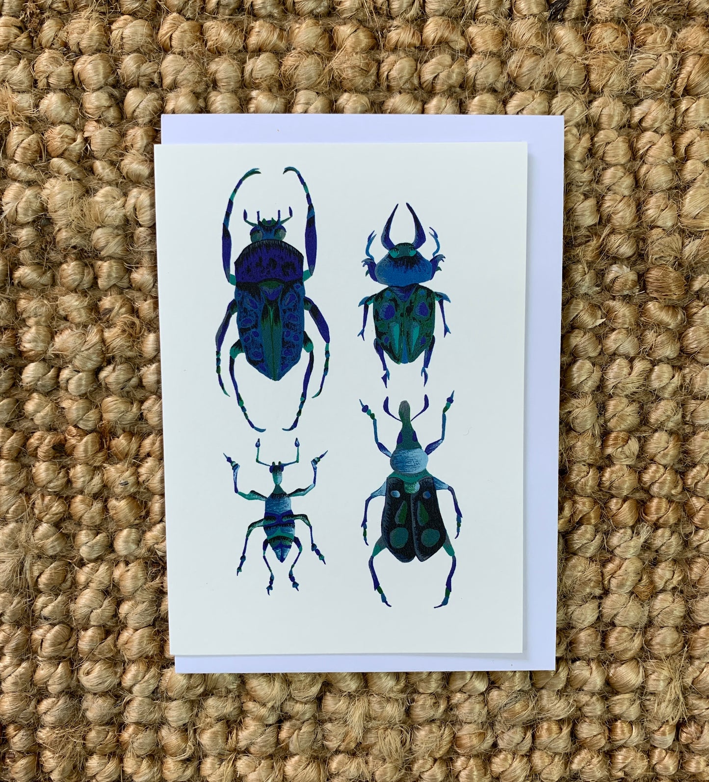 Beetles Card