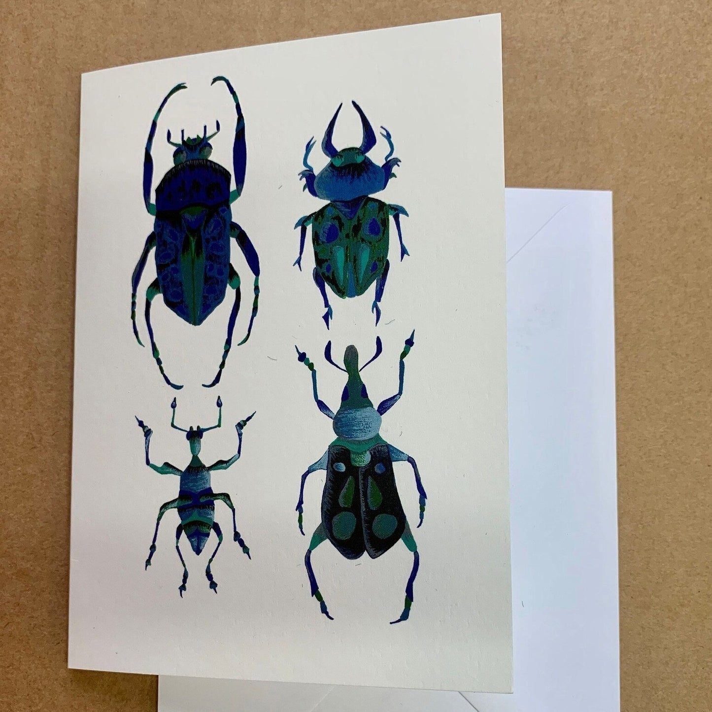 Beetles Card