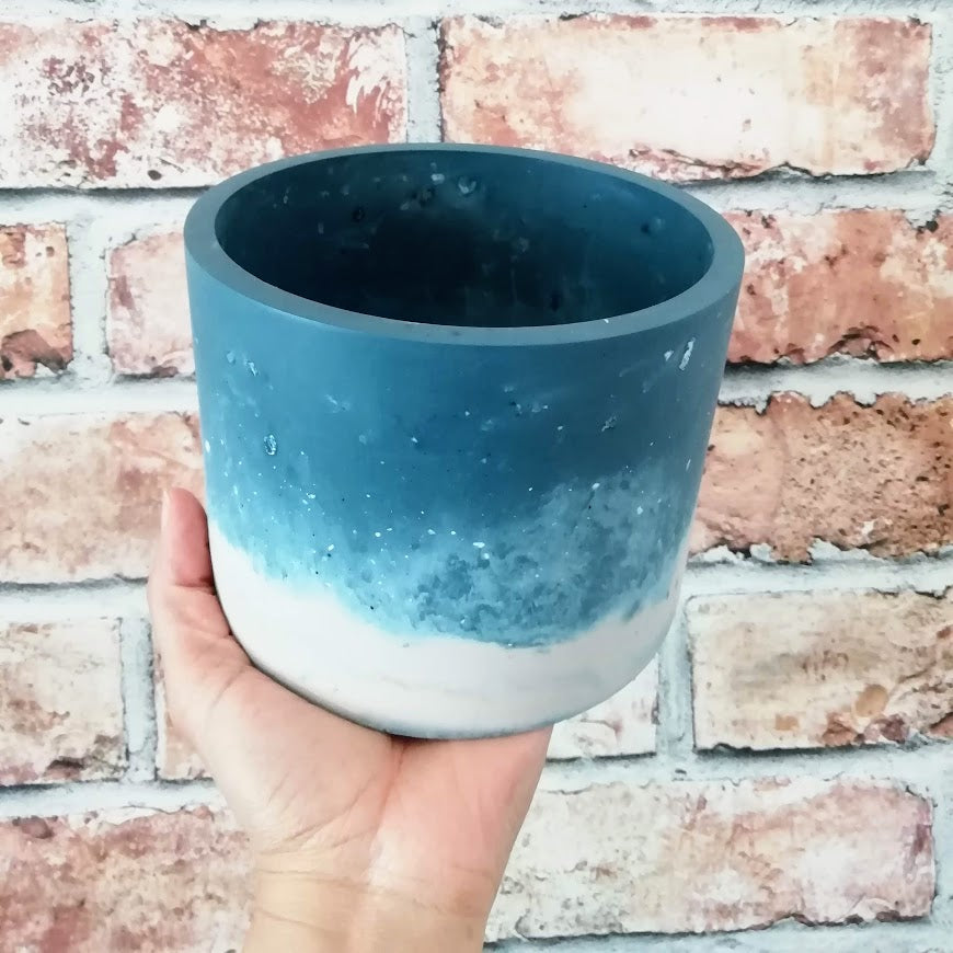 Large Planter Blue