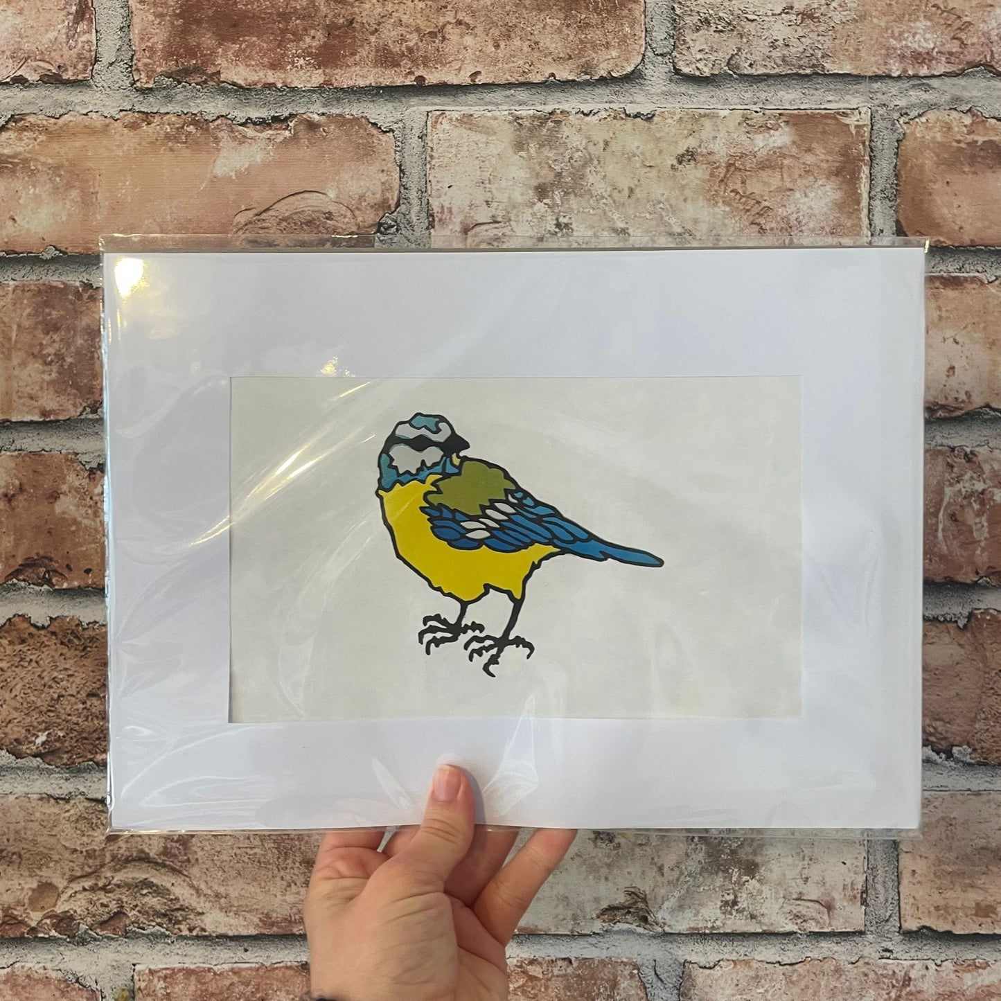 Blue Tit A4 Print