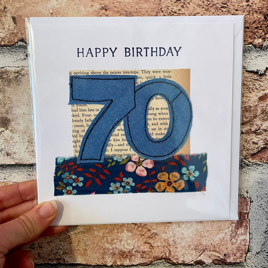 Age Birthday Card 70