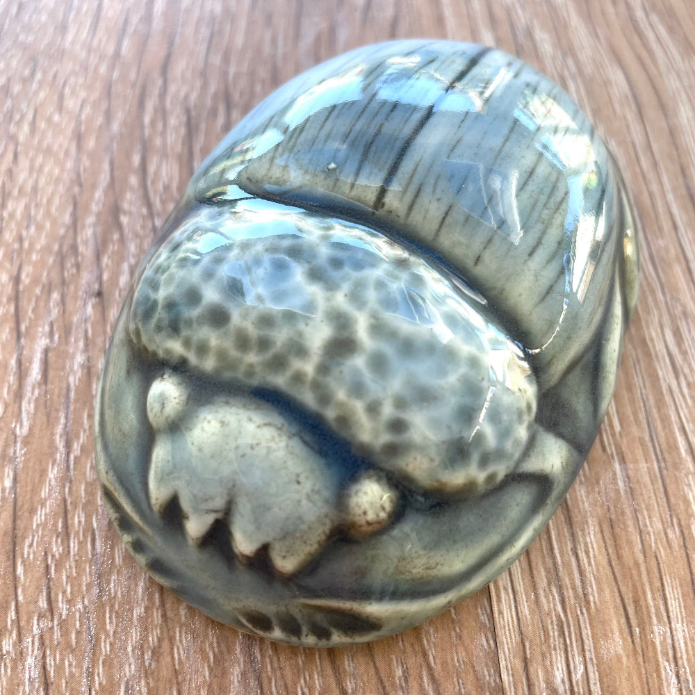 Ceramic Scarab Beetle
