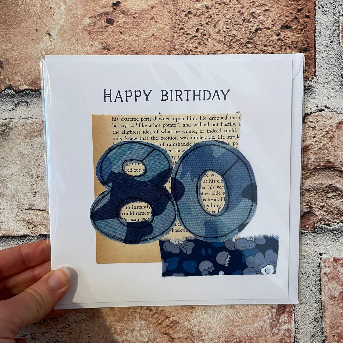 Age Birthday Card 80