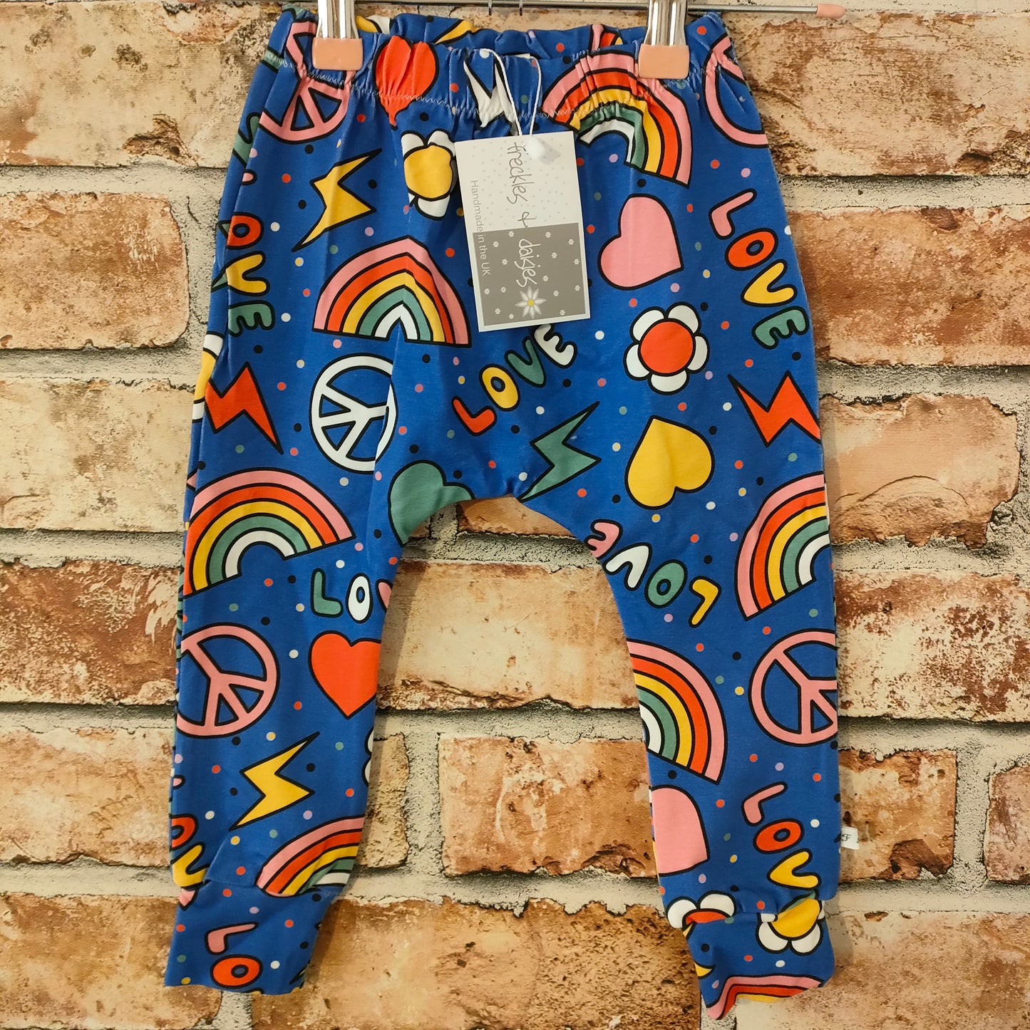 Peace & Love Baby Leggings