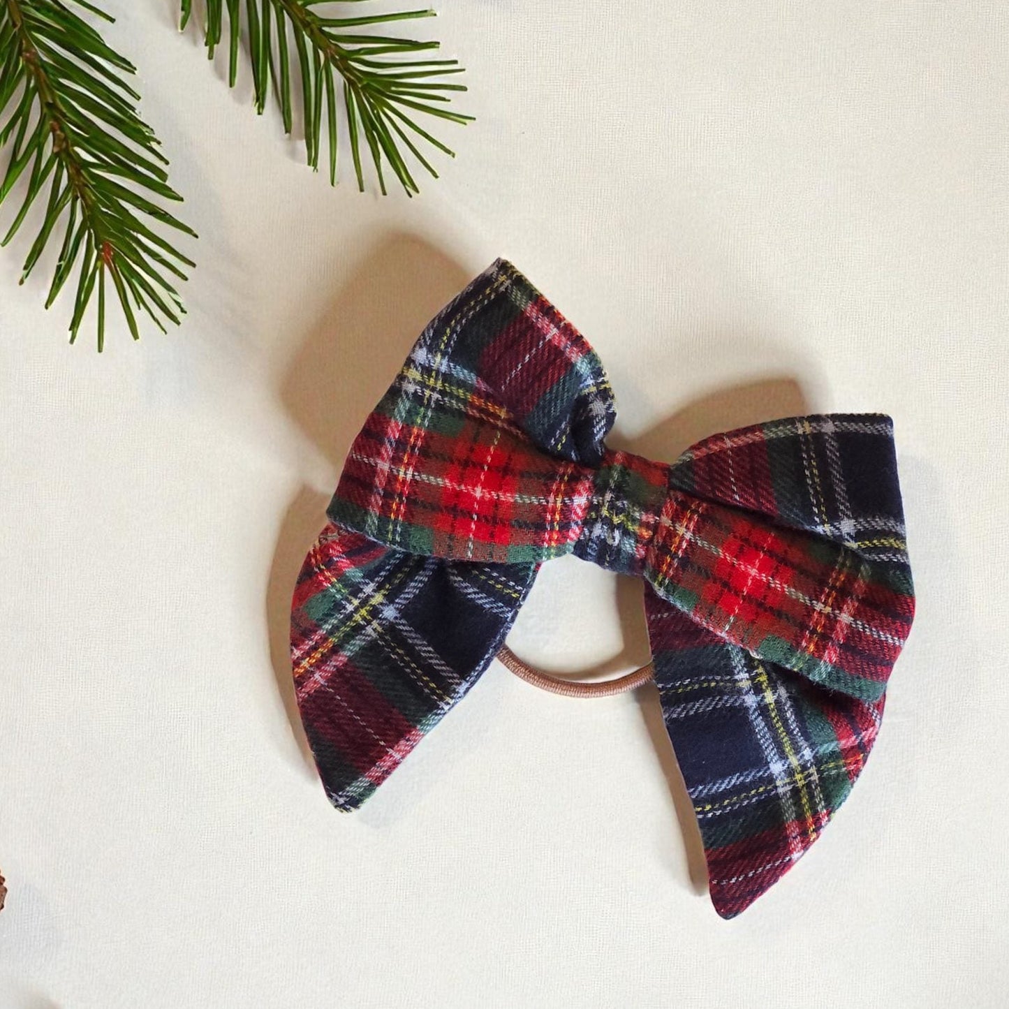 Christmas Bow Hair Ties