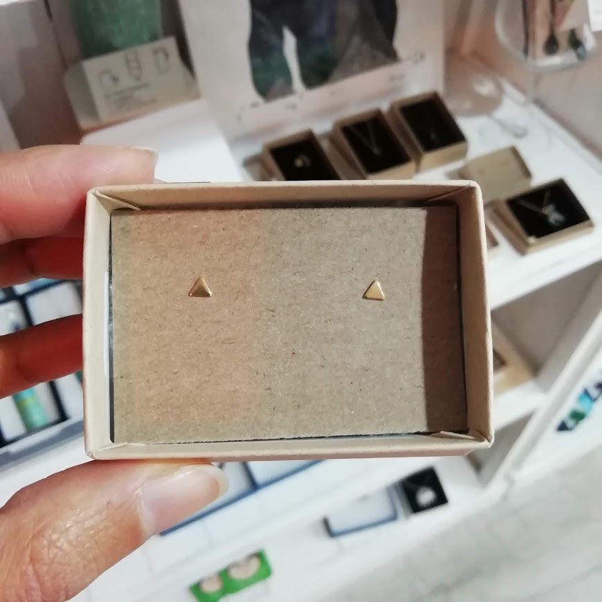 Geo Brass Studs