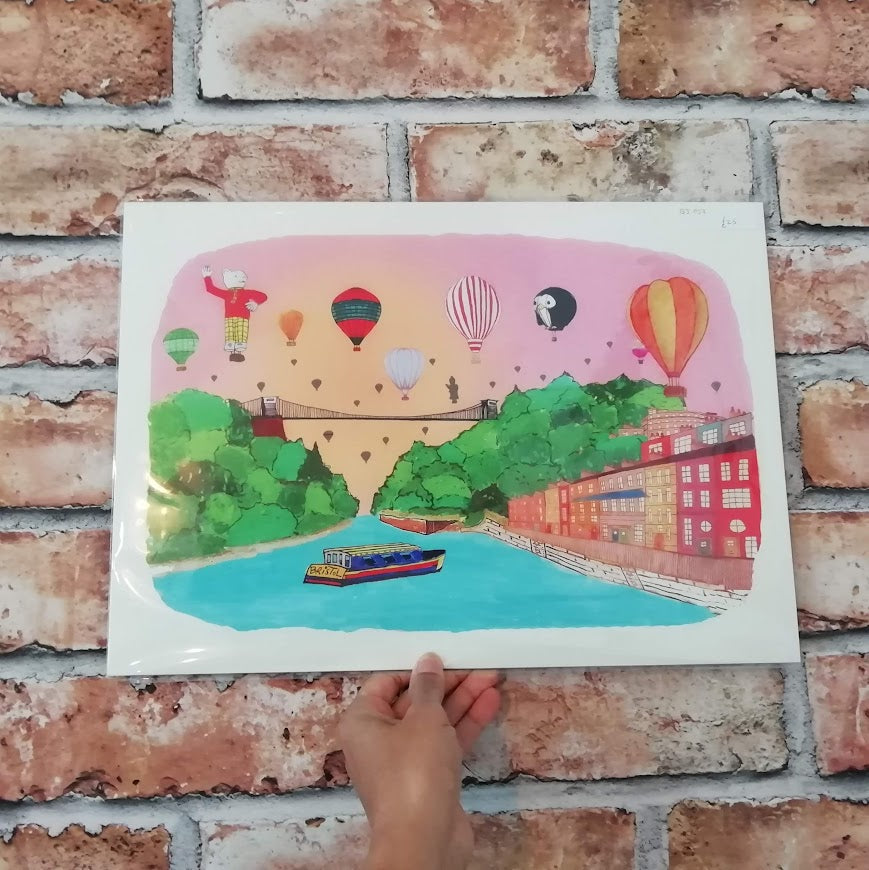 Bristol Balloons Print