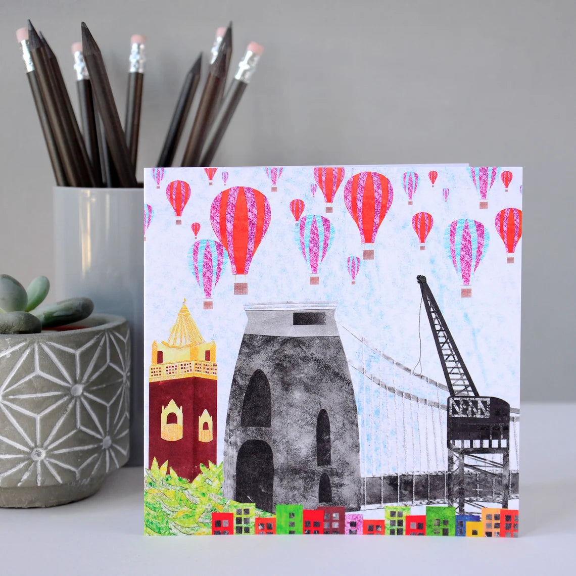 Bristol Card Landmarks & Balloons