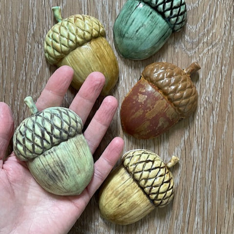 Ceramic Acorns