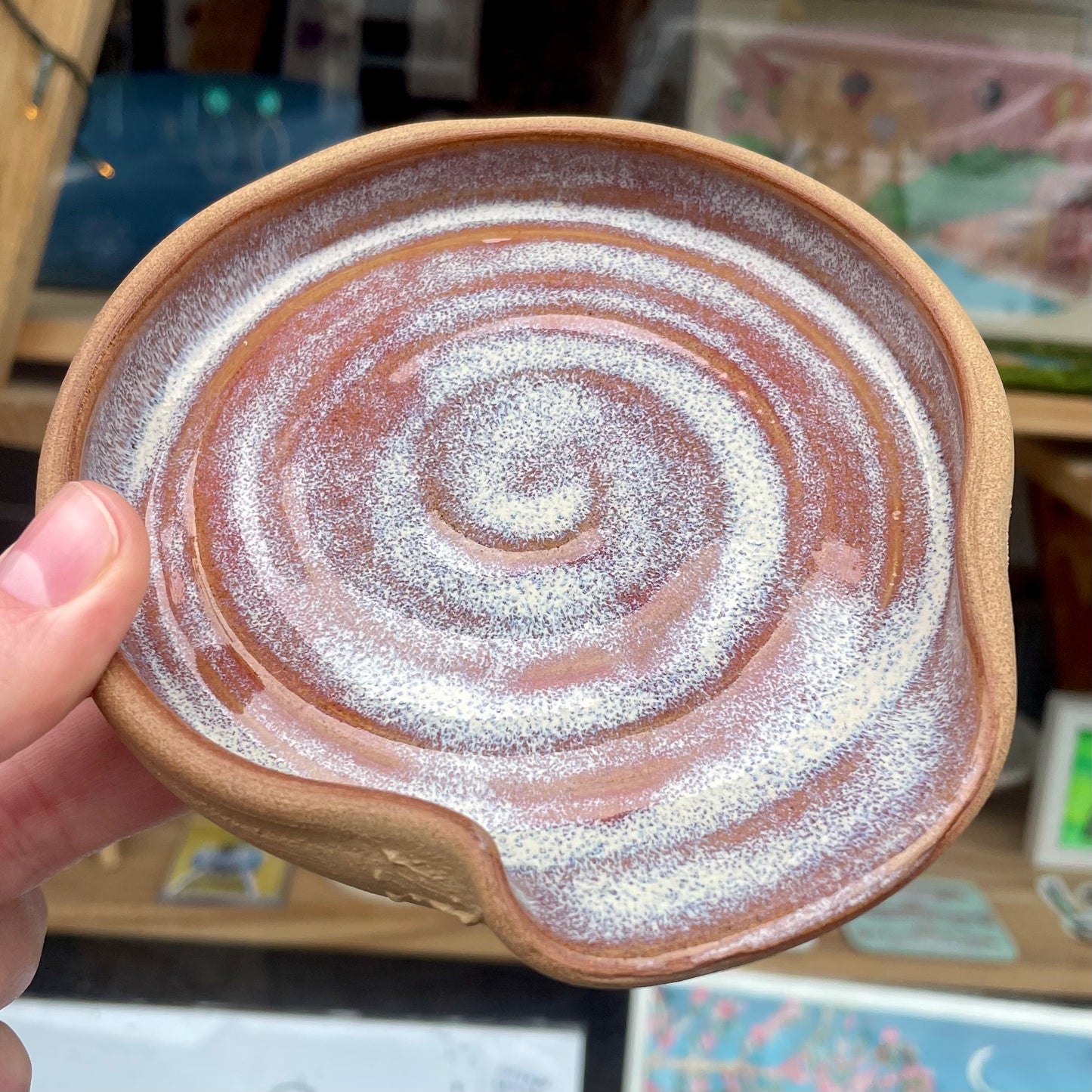 Ceramic Spoon Rest Various Colours