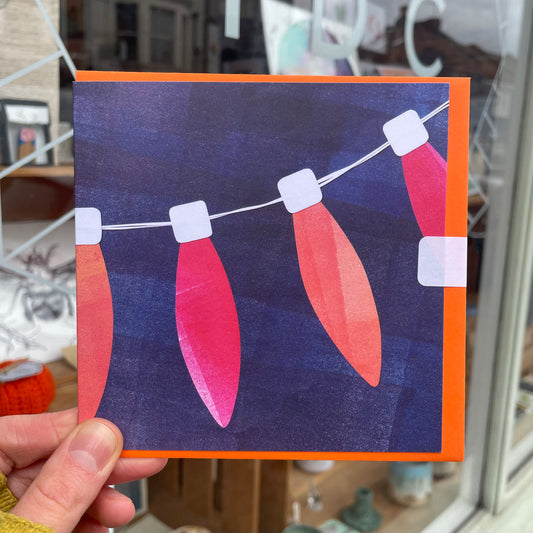 Christmas Lights Card