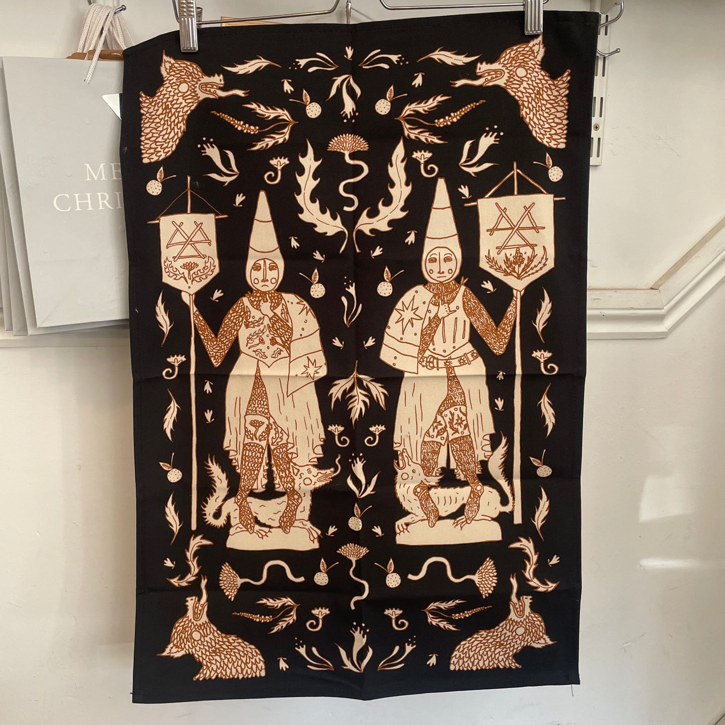 Cone Dancer Tea Towel