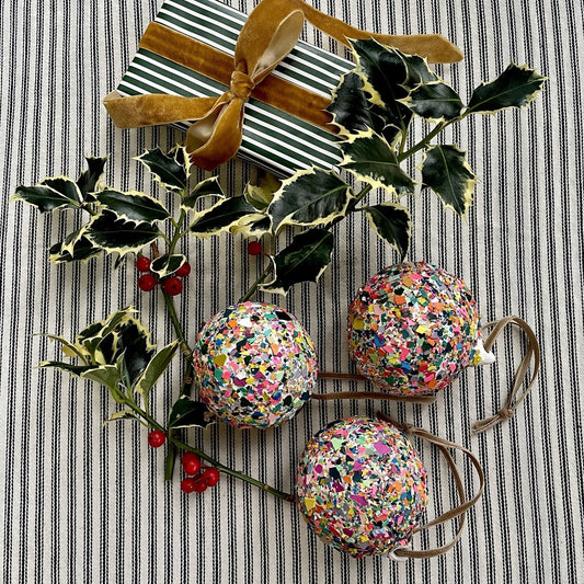 Confetti Bauble
