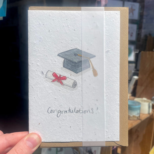 Congratulations! Graduation Seed Card