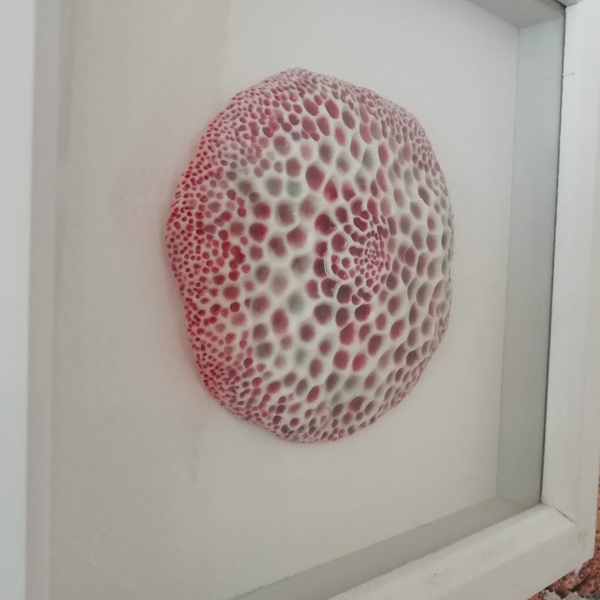 Framed Coral Tile