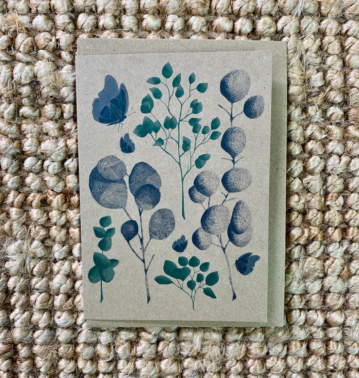 Botanicals Art Card Kraft