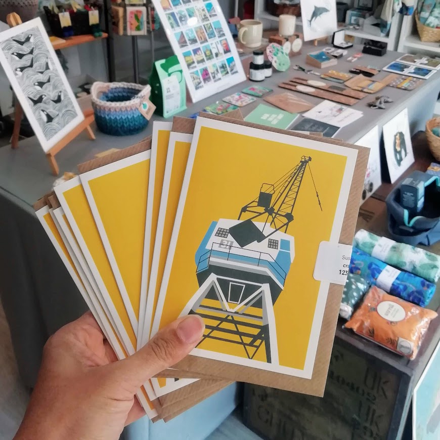 Bristol Crane Card