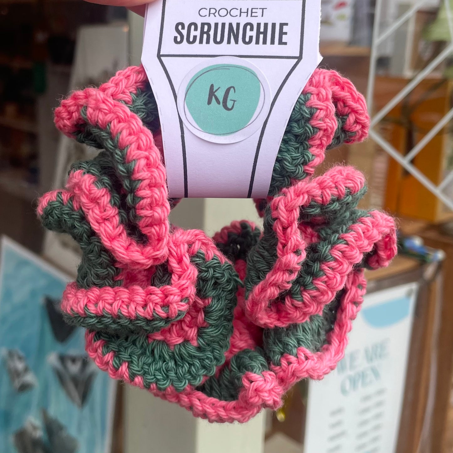 Crochet Hair Scrunchies