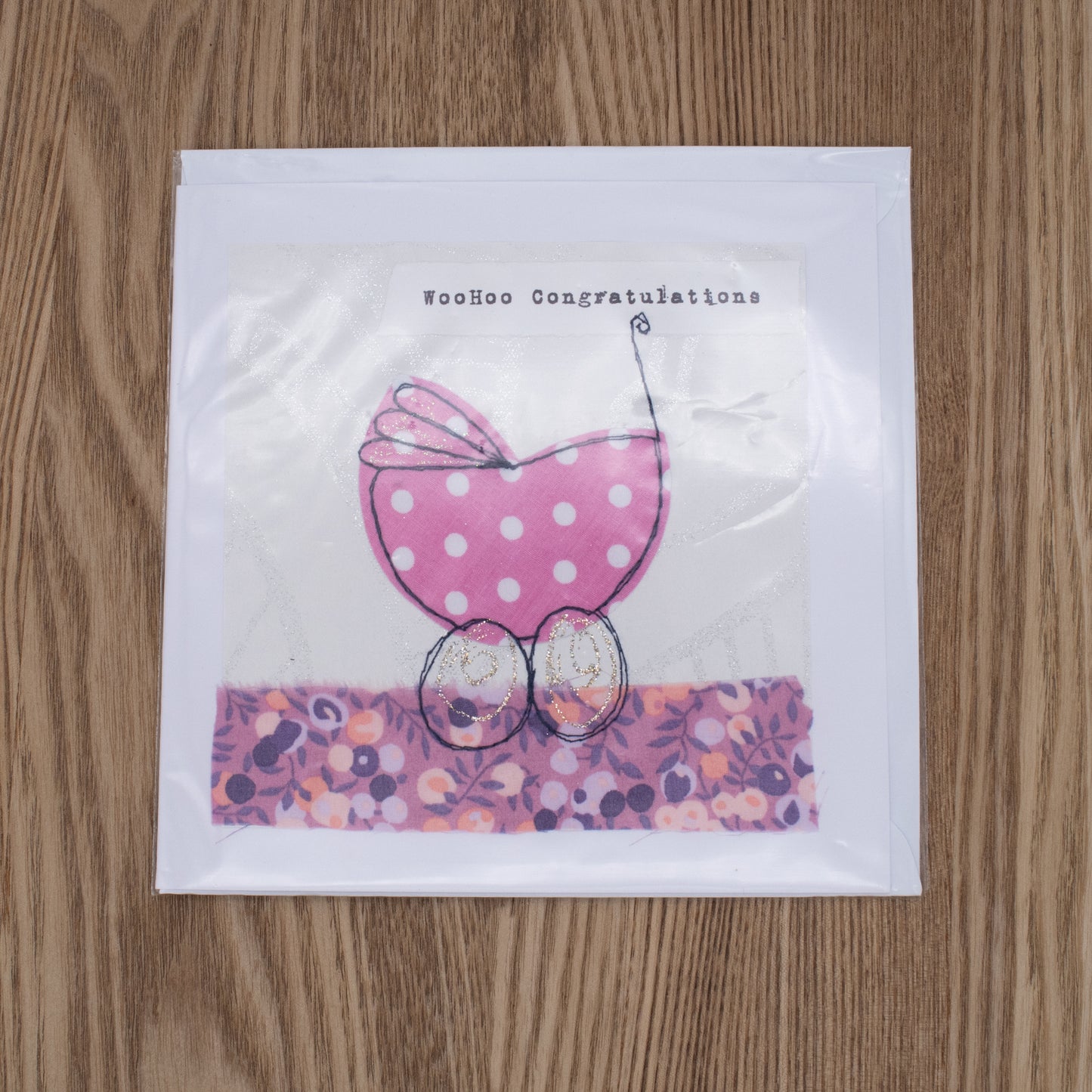 Baby Card Pink