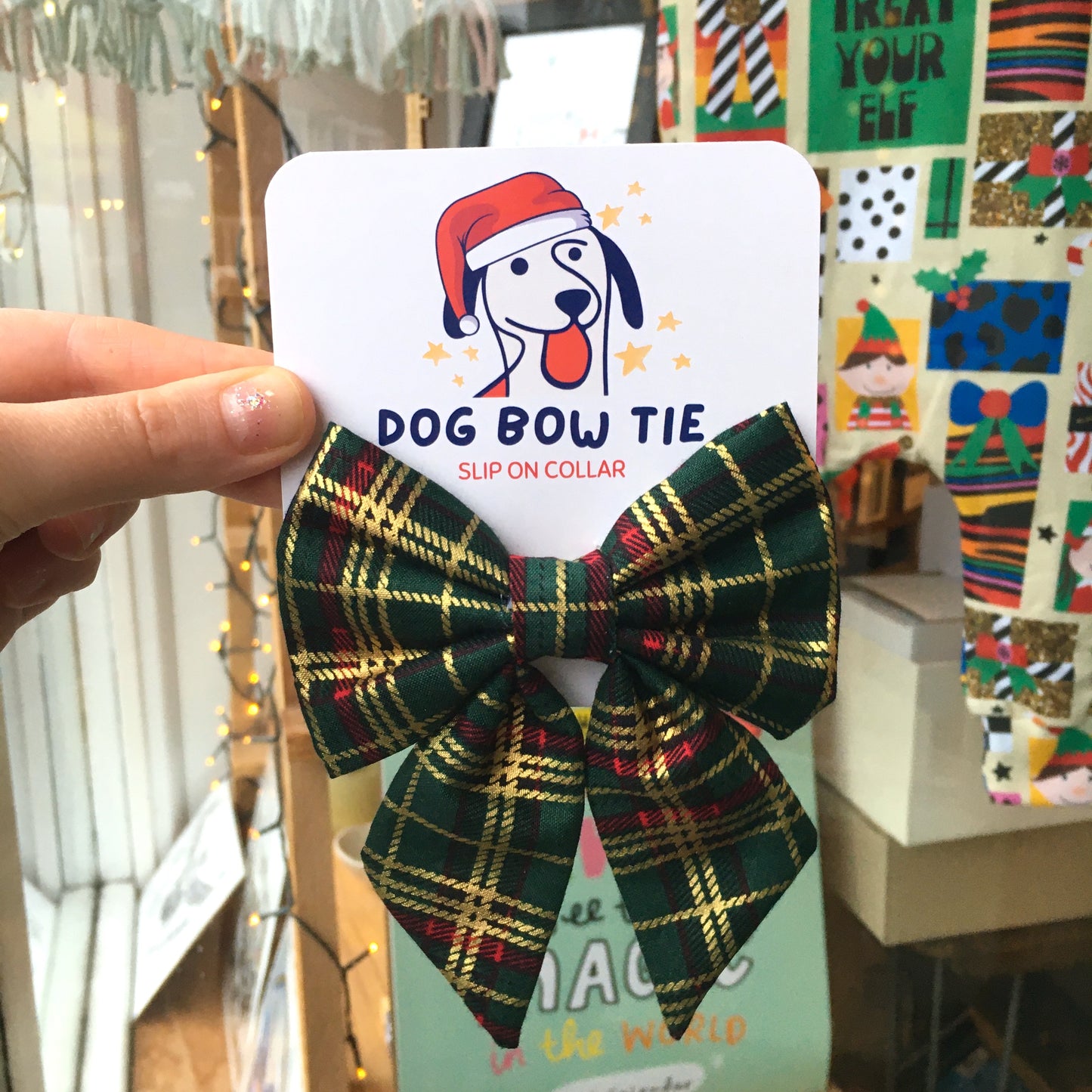 Dog Bow Tie Sailors Christmas