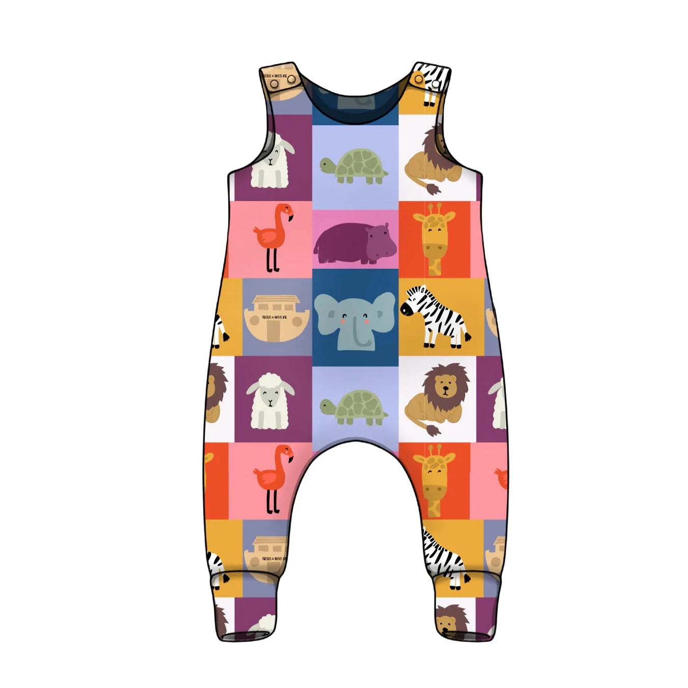 Noah's Ark Romper