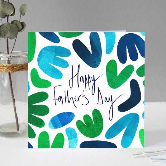Father's Day Blue & Green Patterns