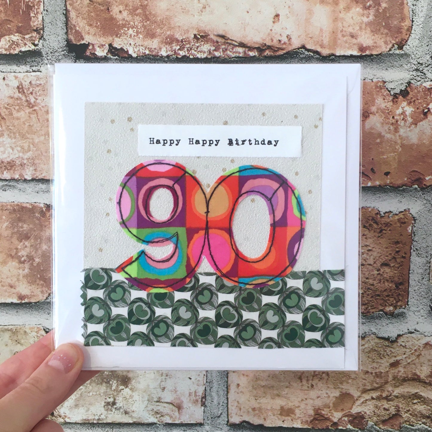 Age Birthday Card 90