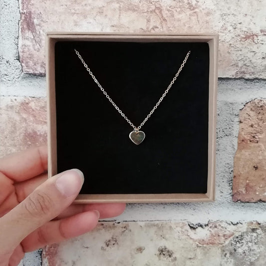 Gold Plated Small Heart Necklace