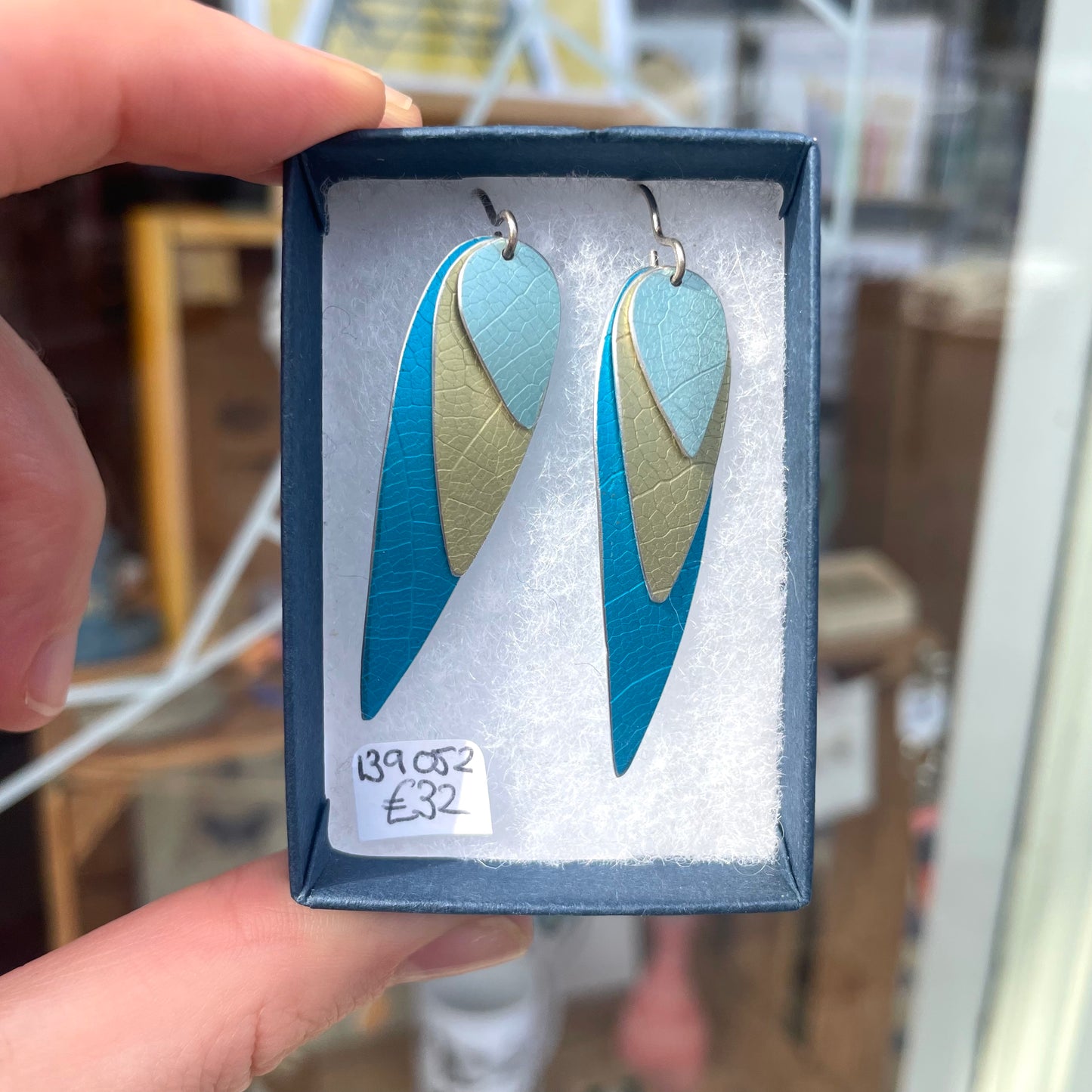 Parrot Wing Earrings