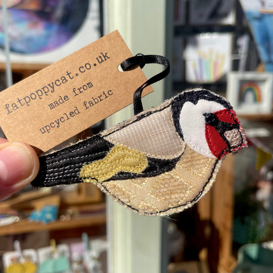 Hanging Goldfinch