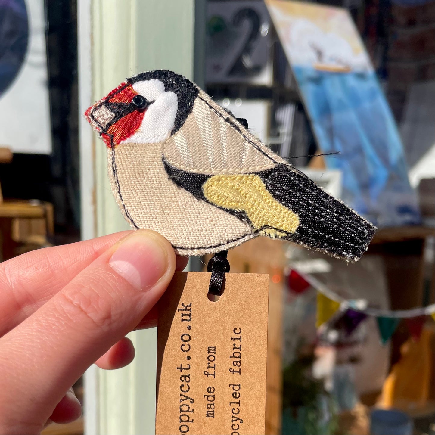 Hanging Goldfinch