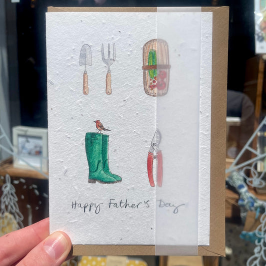 Happy Father's Day! Allotment Seed Card