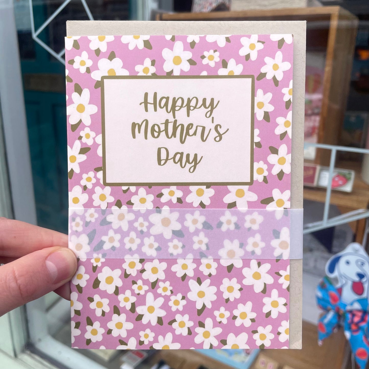 Happy Mother's Day Card Daisy Floral