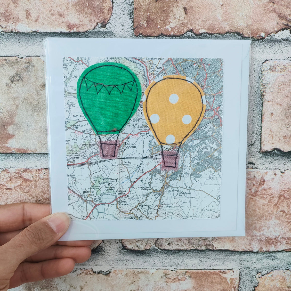 Hot Air Balloon Card