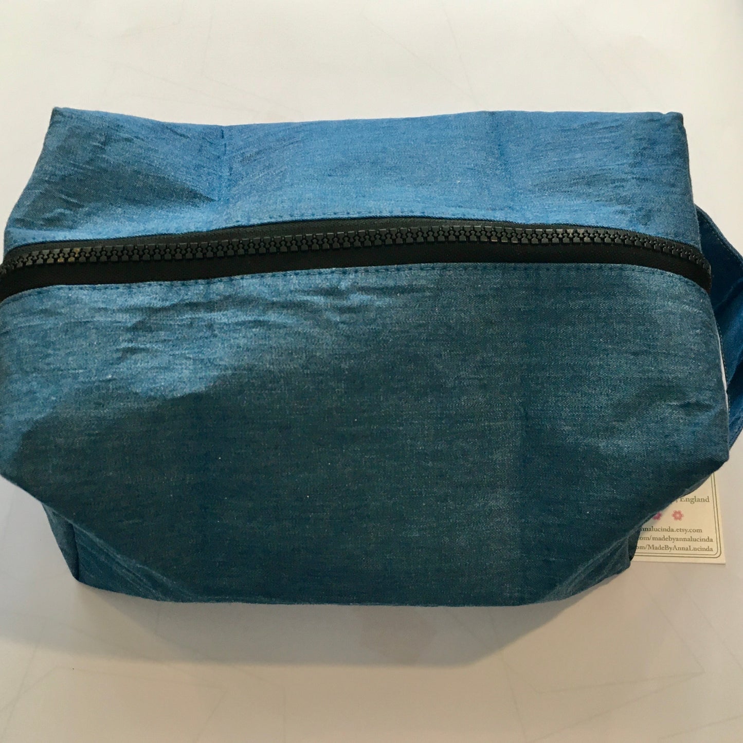 Mens Box Wash Bags In Various Fabrics