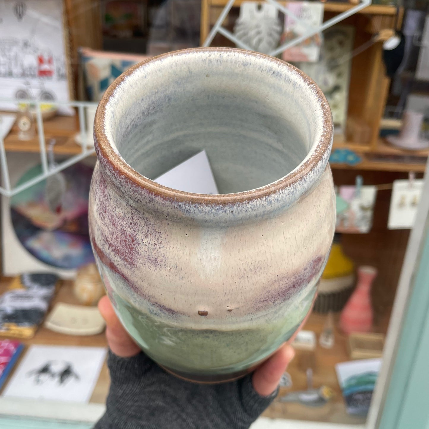 Large Landscape Vase