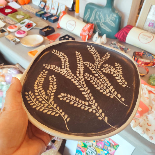 Black & White Small Plate