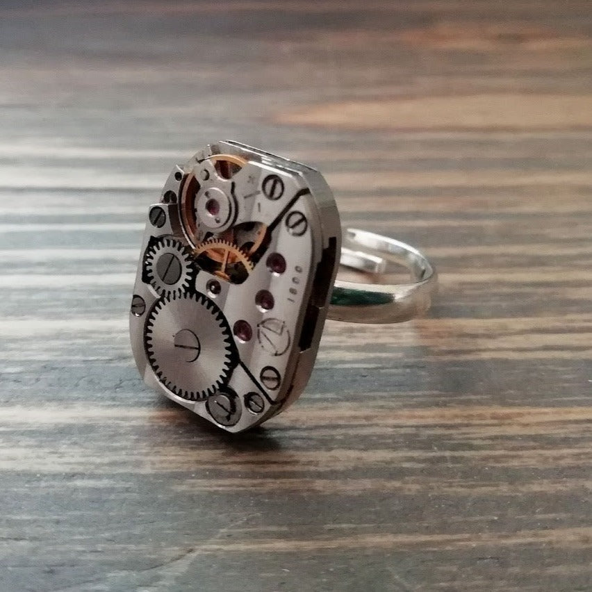 Adjustable Timepiece Rings