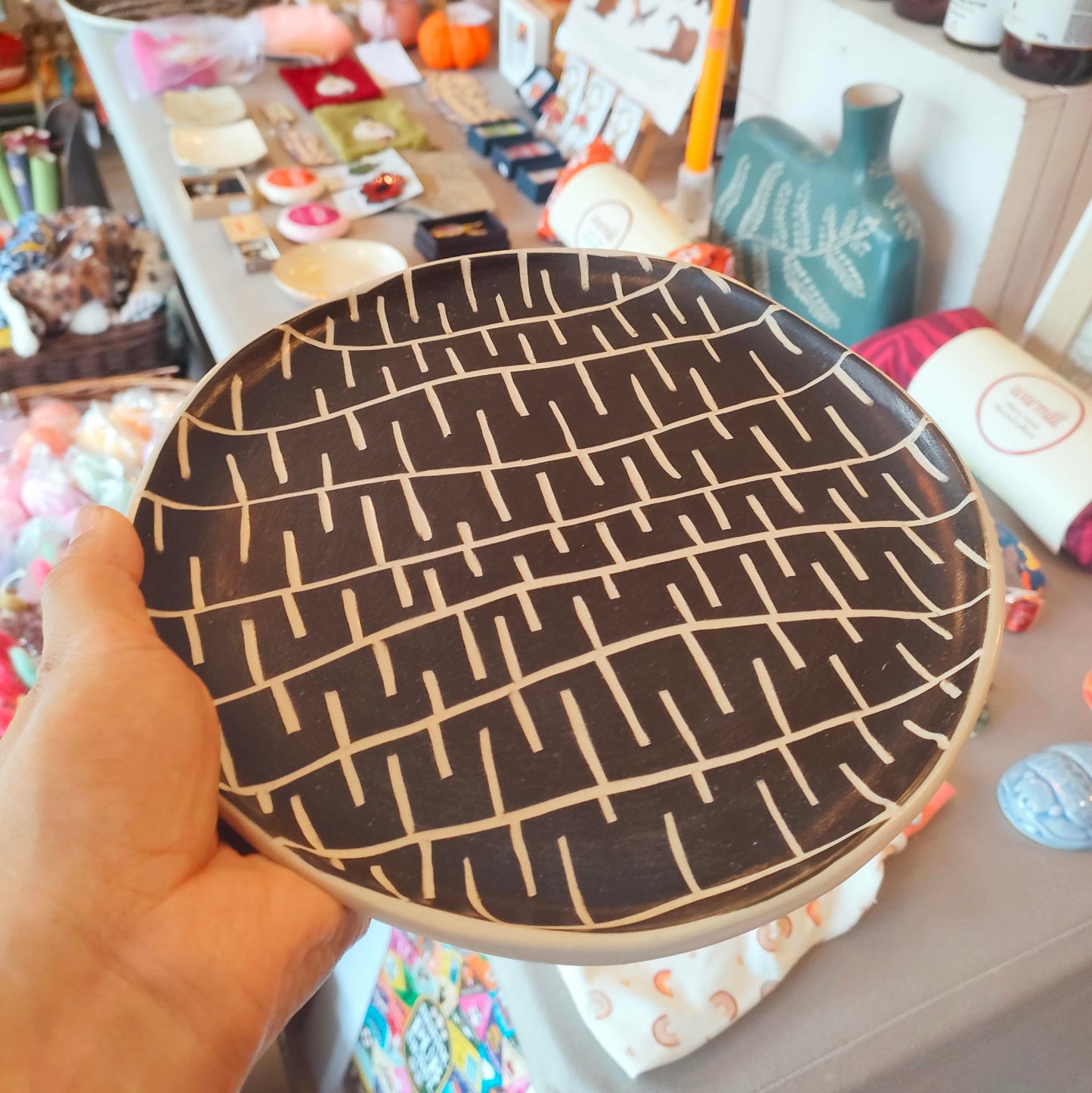Black & White Small Plate