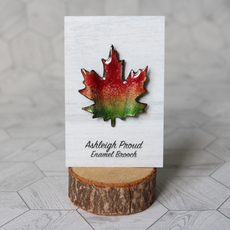 Maple Leaf Brooch