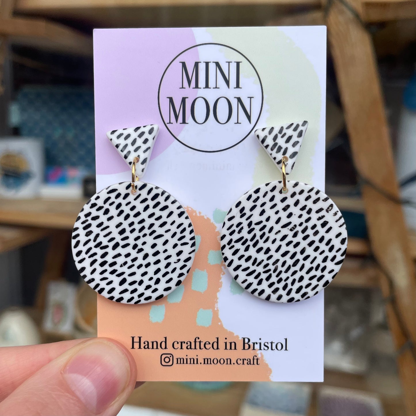Medium Polymer Earrings