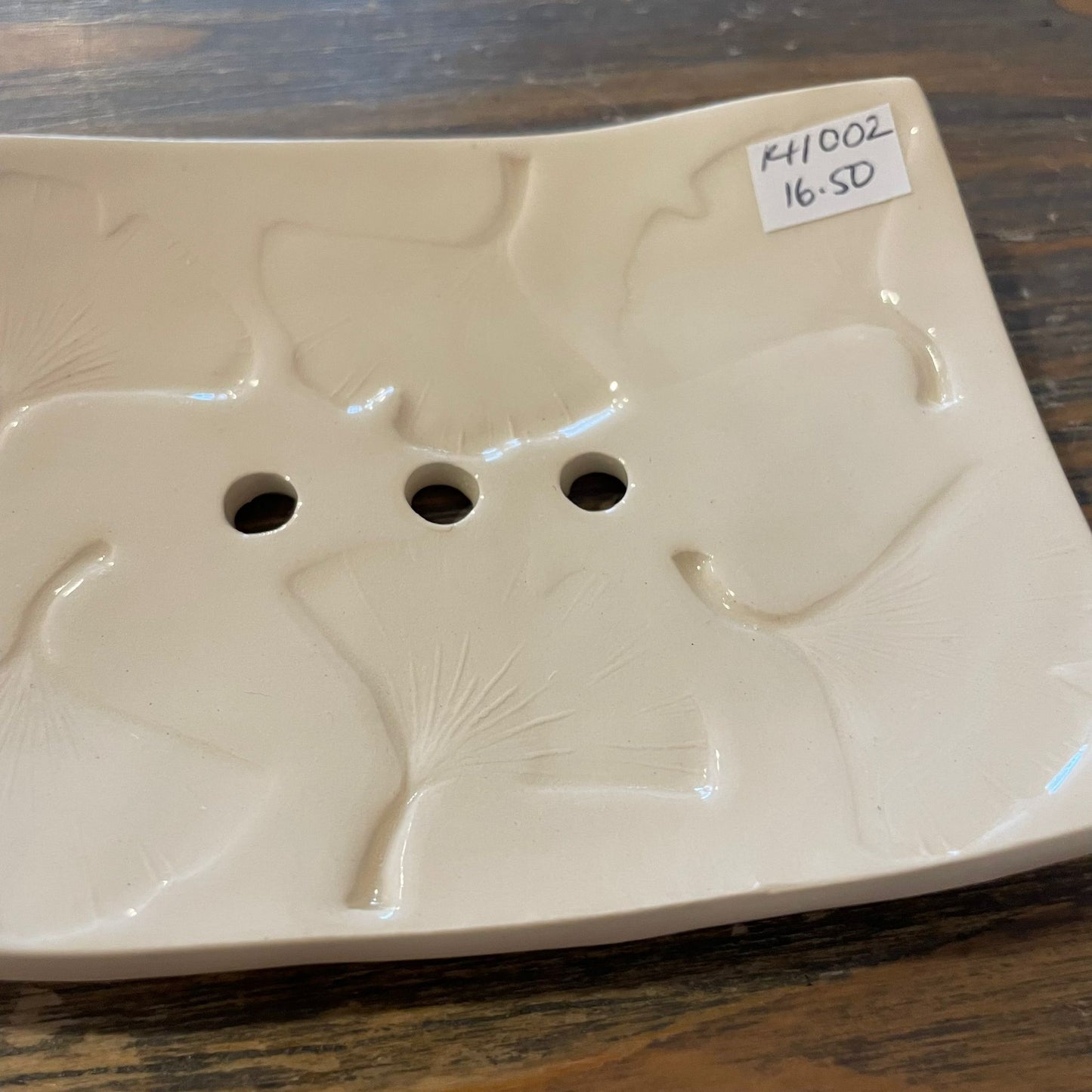 Medium White Soap Dish