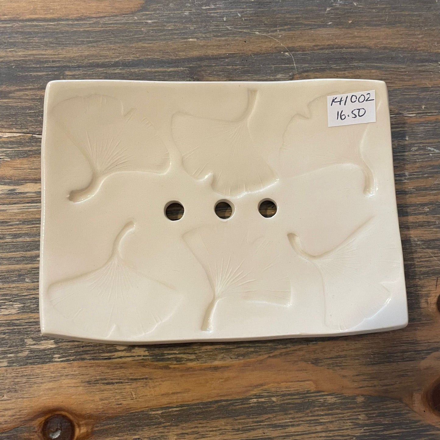 Medium White Soap Dish