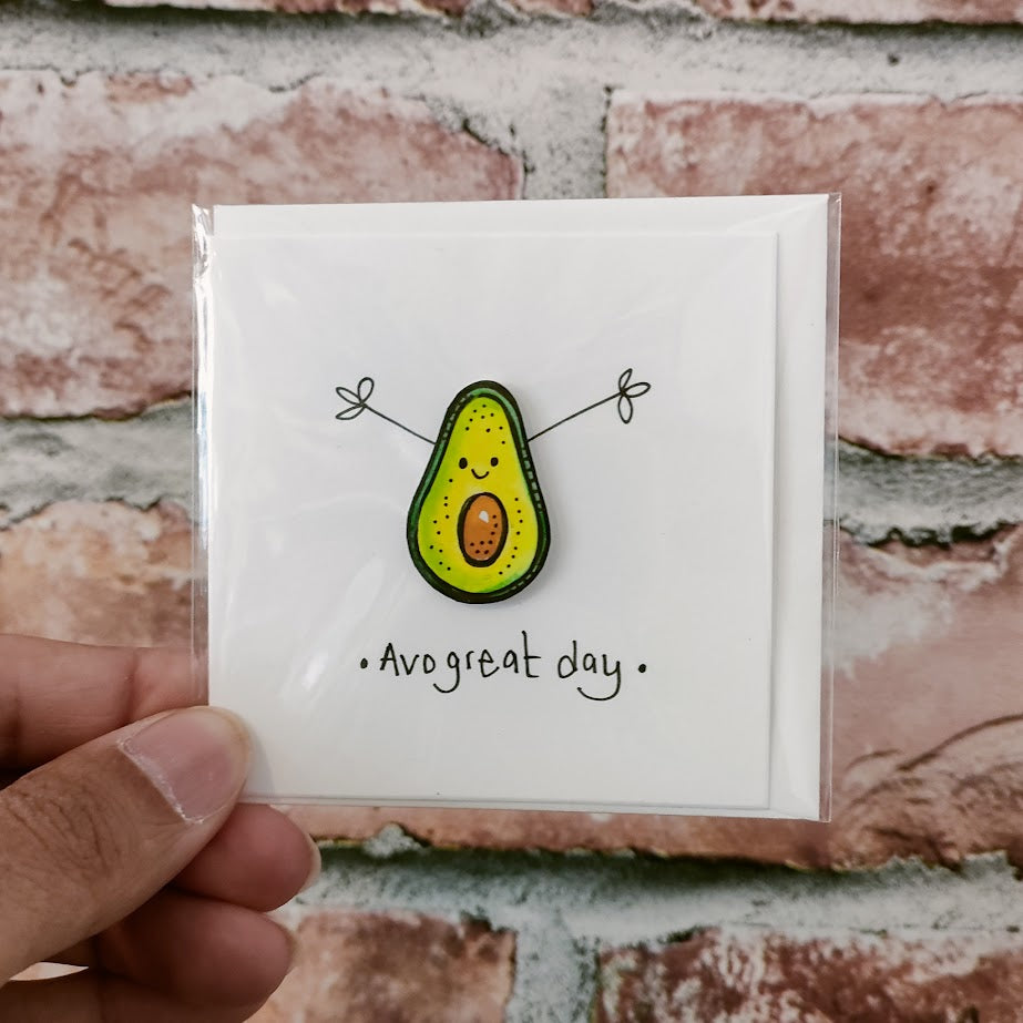 Mini Card Avocado