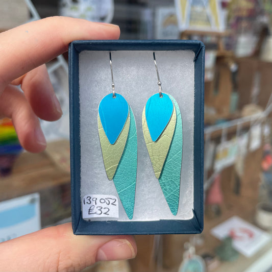 Parrot Wing Earrings