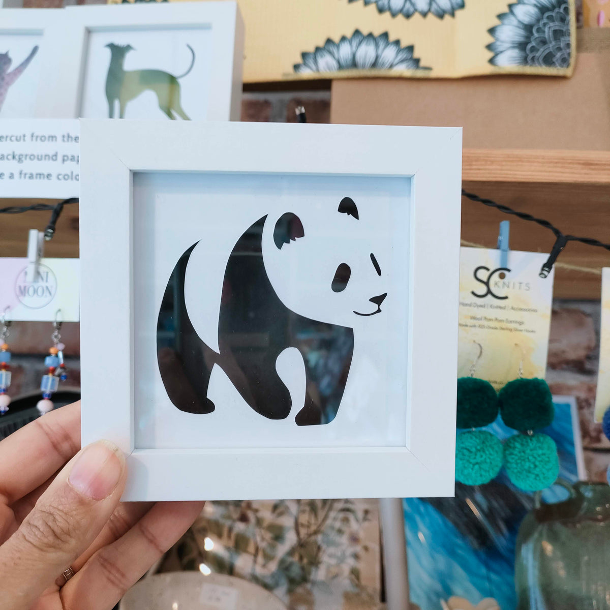Hand Cut Mini Animal Frames
