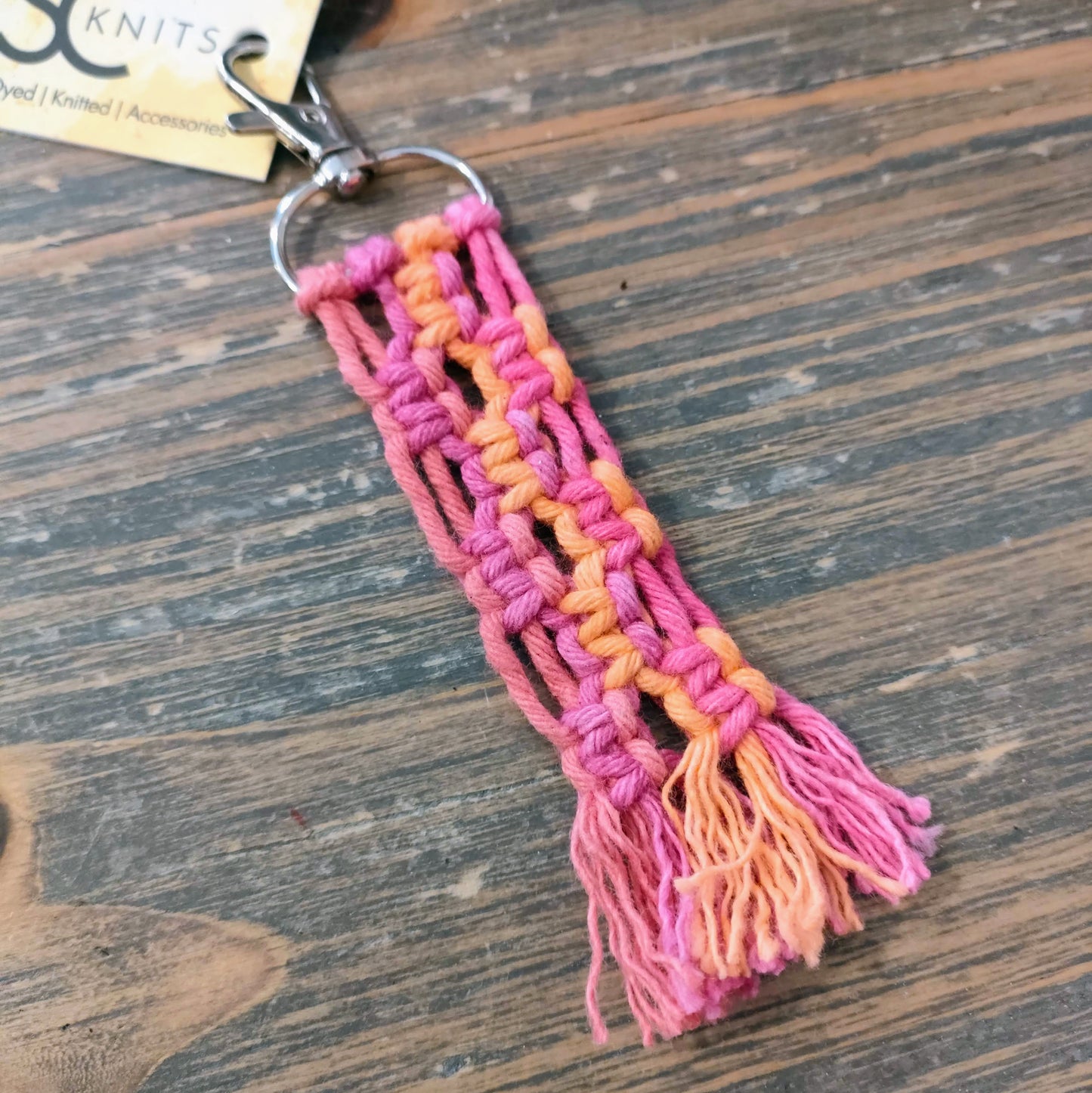 Macramé Keyrings - Mixed Colours