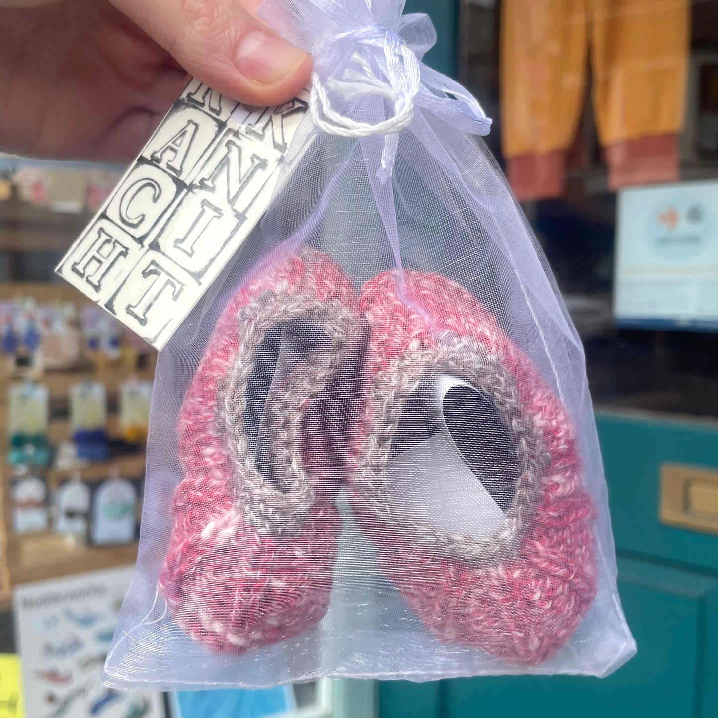 Knitted Baby Booties
