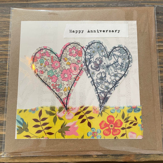 Anniversary Card Hearts