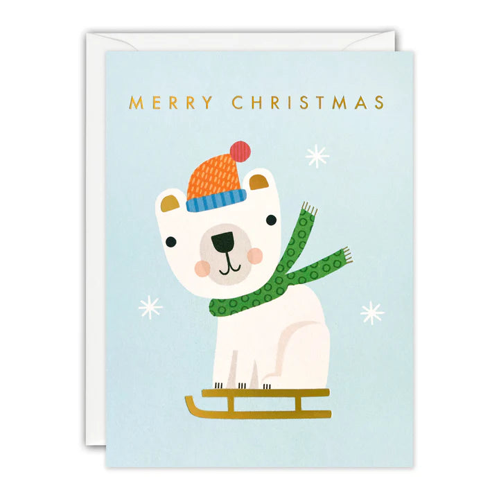 Polar Bear Christmas Cards - Pack of 5